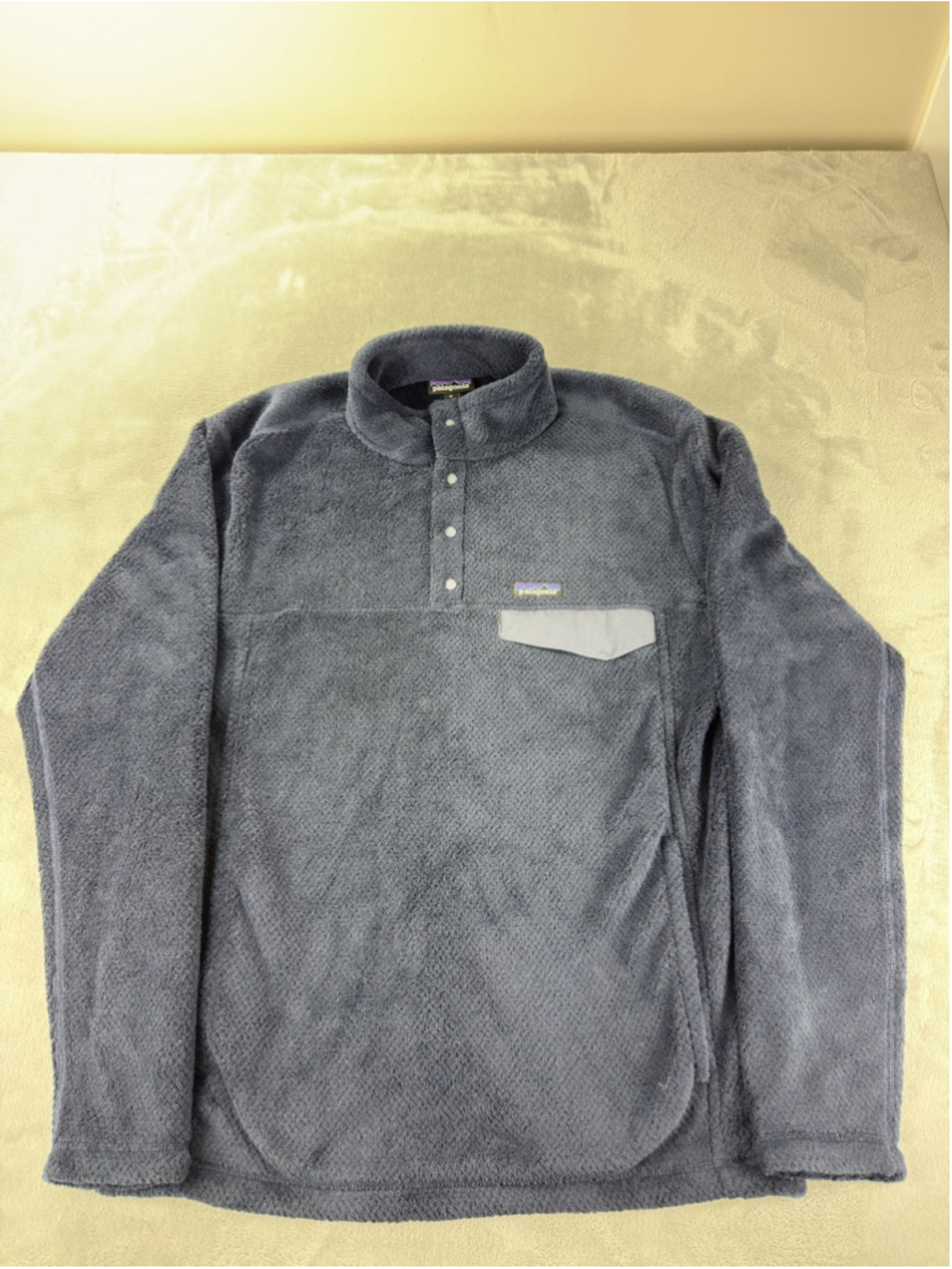 Patagonia Nwt Re-Tool Snap-T Fleece Jacket Mens XL Navy Blue Polartec